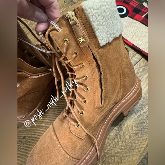Sam Edelman Aleia Nubuck Ankle Boots, NWT - Picture 8 of 11
